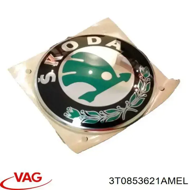 Emblema de tampa de porta-malas (emblema de firma) para Skoda SuperB (3T4)
