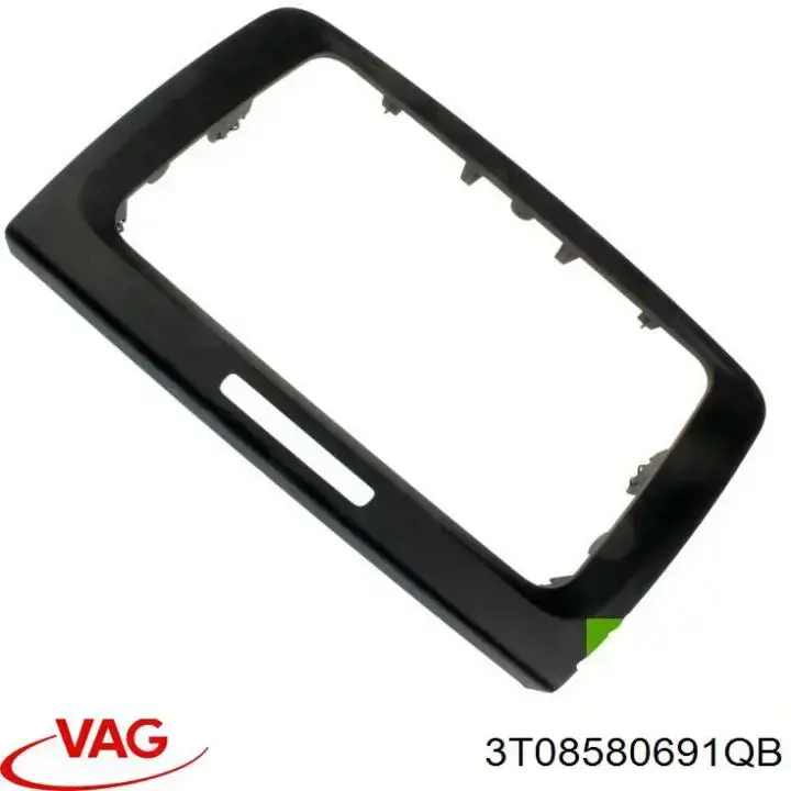 Облицовка приборов управления "торпедо" VAG 3T08580691QB цена, от 38.01 USD