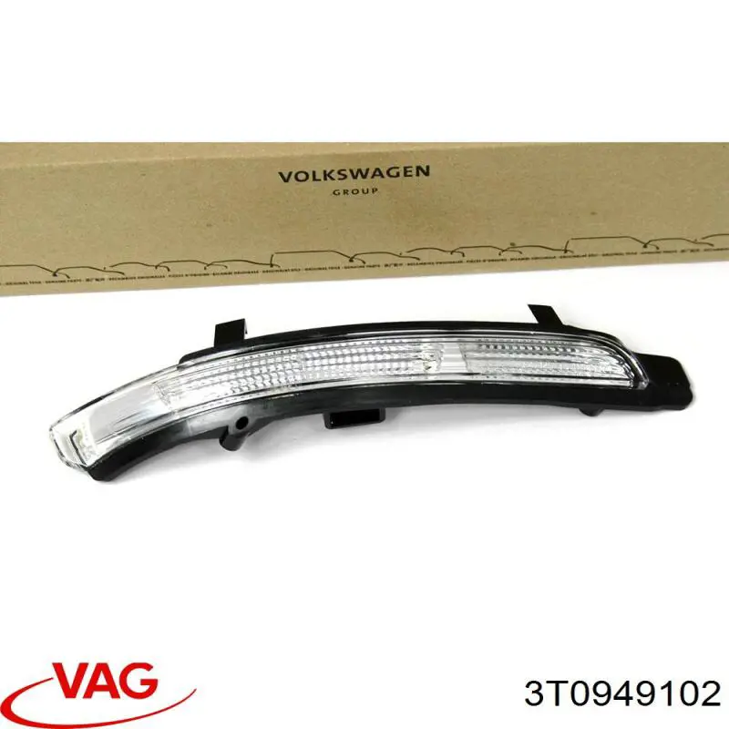 Правый указатель поворота зеркала  VAG 3T0949102