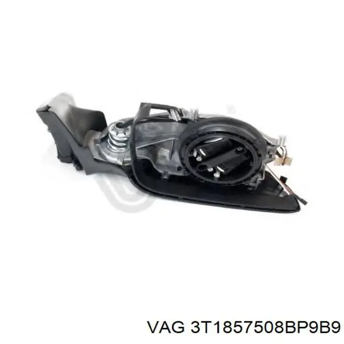 Правое зеркало 3T1857508BP9B9 VAG