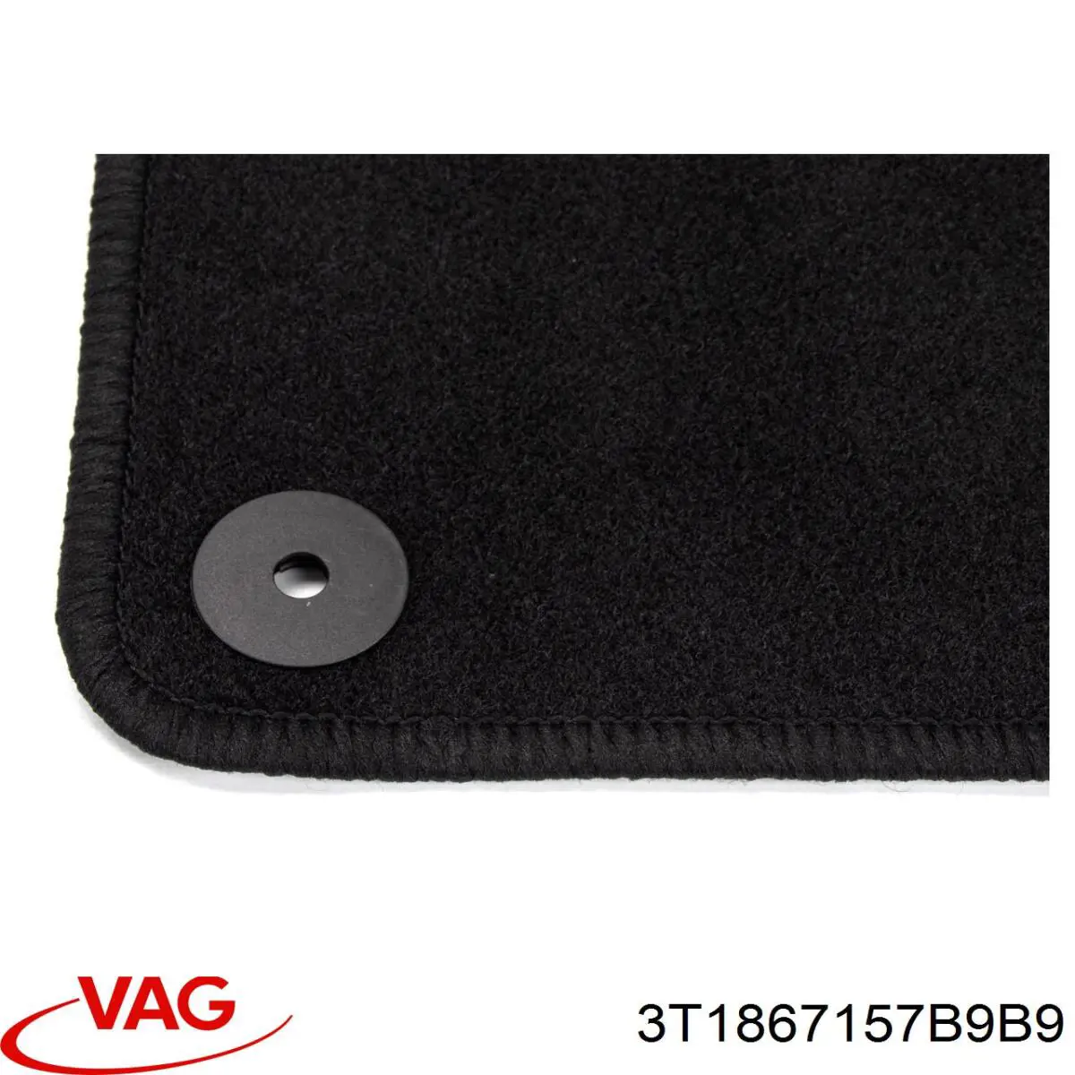 3T1867157 VAG Ручка двери передней внутренняя левая