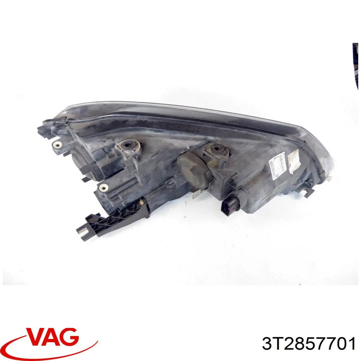 3T2857701 VAG Ремень безопасности передний левый