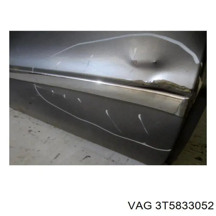 Дверь пассажирская задняя правая VAG 3T5833052 цена, от 84.65 USD