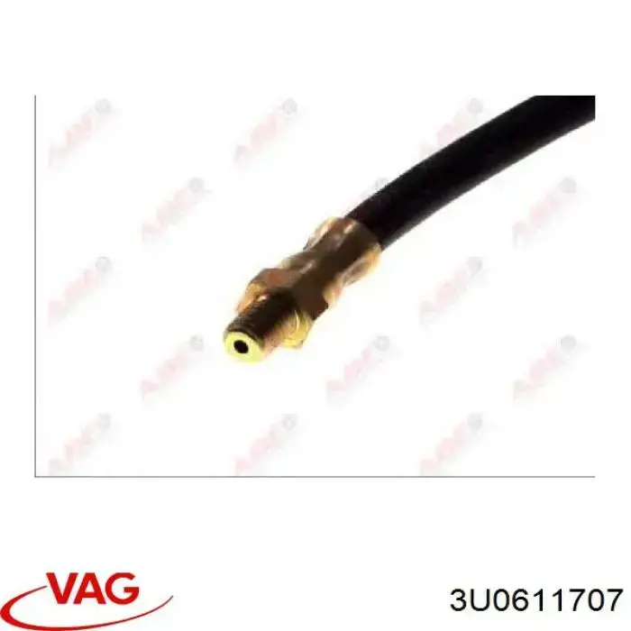 Купить 3U0611707 VAG Шланг тормозной передний