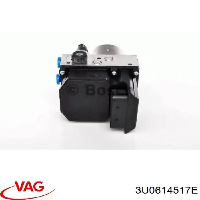 3U0614517C VAG блок управления абс (abs гидравлический)