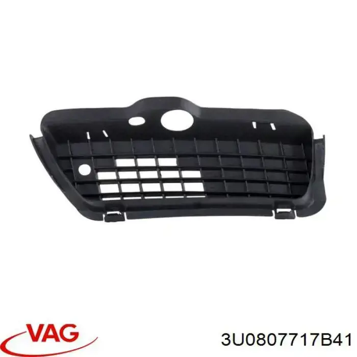 Купить 3U0807717B41 VAG Молдинг бампера переднего левый