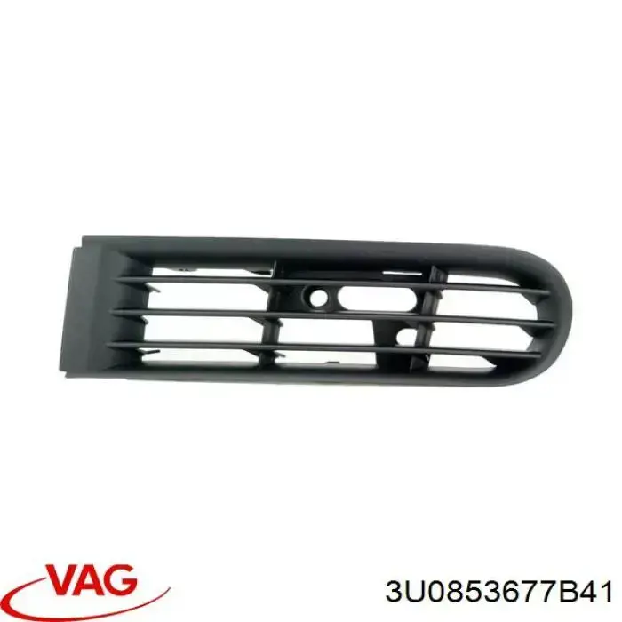 Решетка на бампер VAG 3U0853677B41