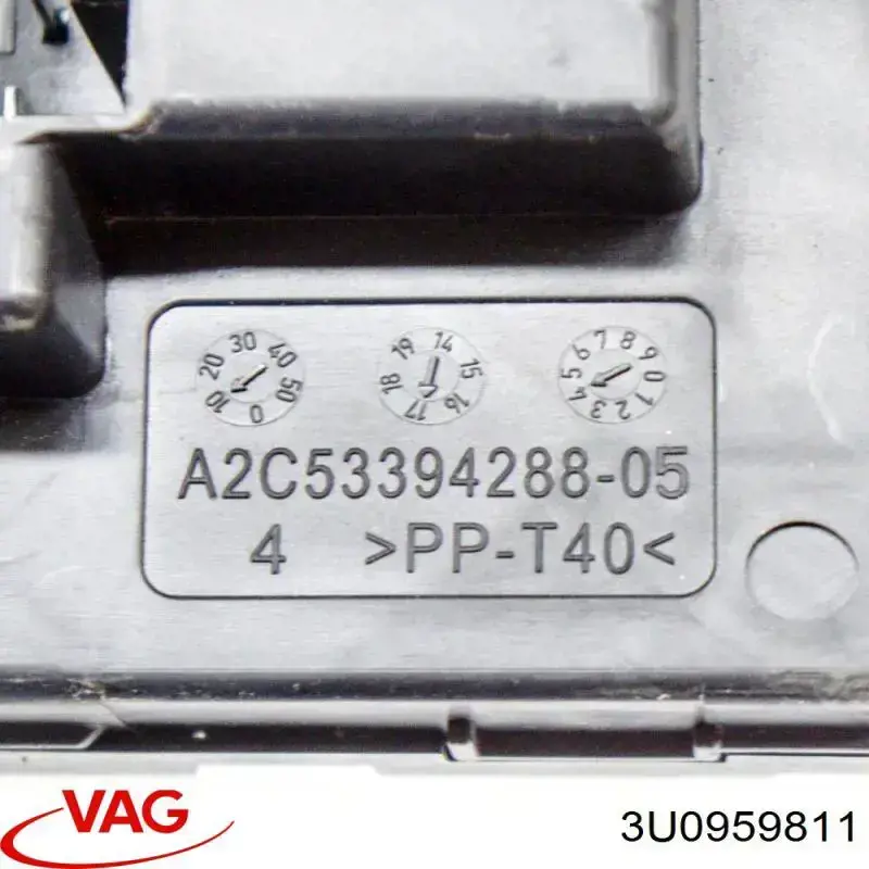 3U0959811 VAG мотор стеклоподъемника двери задней левой