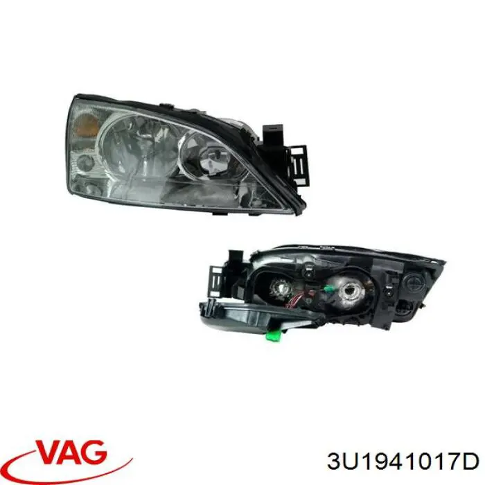 Фара левая VAG 3U1941017D цена, от 376.92 USD