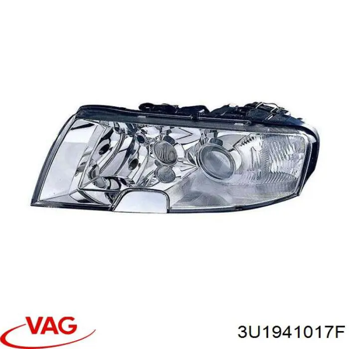 Левая фара 3U1941017F VAG