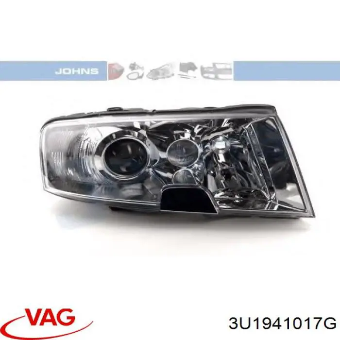 Фара левая Depo/Loro/Abakus 6651109LMLEHMF цена, от 268.24 USD