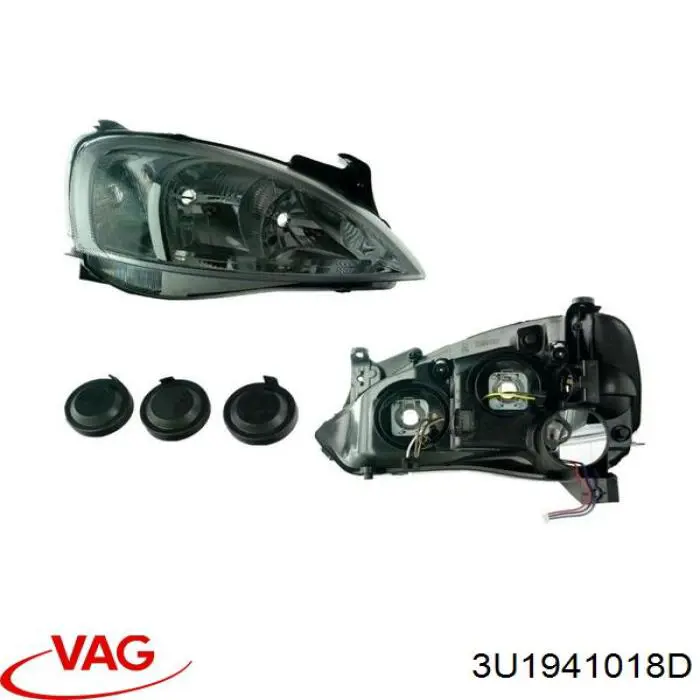 Фара правая VAG 3U1941018D