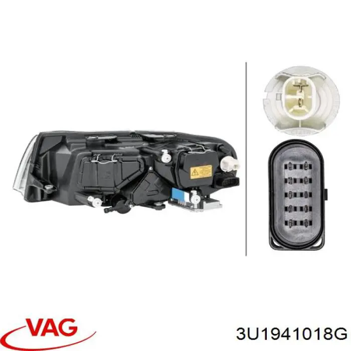 Купить 3U1941018G VAG Фара основная правая