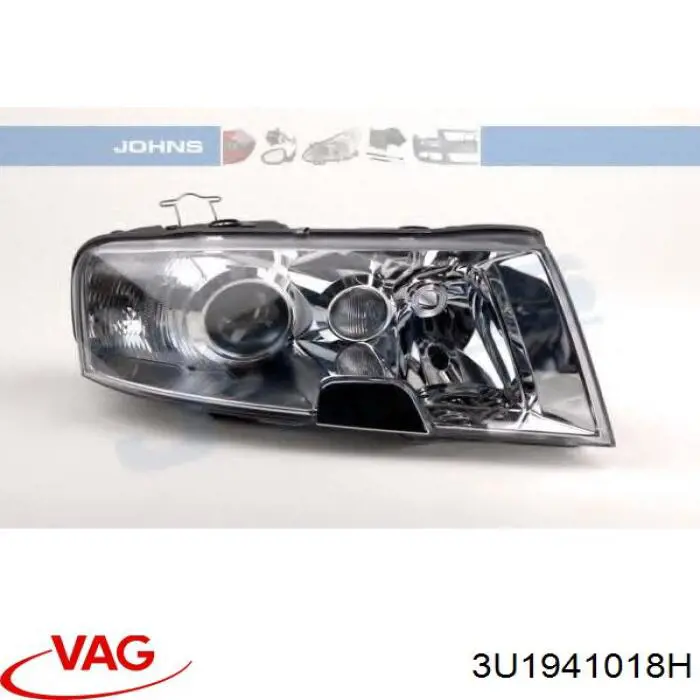 3U1941018H VAG luz direita