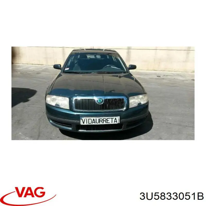 Дверь задняя, левая VAG 3U5833051A цена, от 64.97 USD