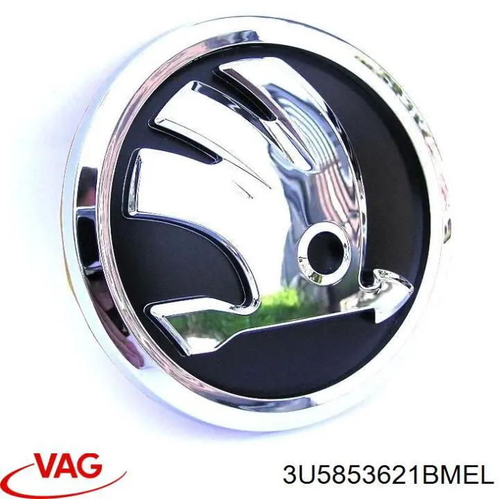3U5853621BMEL VAG Фирменный значек на багажник