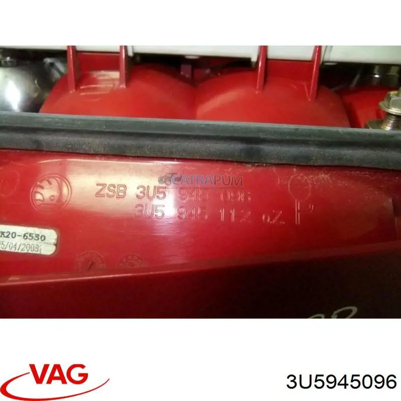 3U5945096 VAG Фонари задние