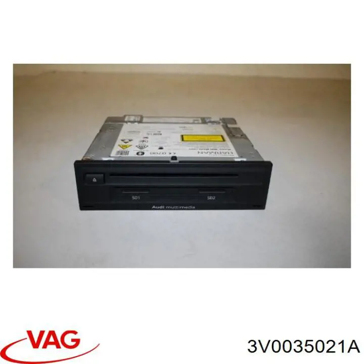 Блок управления мультимедийный VAG 3V0035021A цена, от 754.10 USD