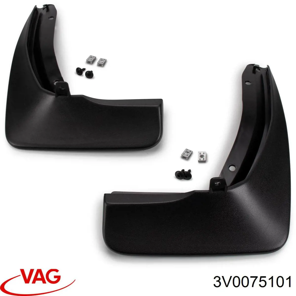  Protetores de lama traseiros, kit Skoda SuperB III liftback (3V3) (2015 - 2026) III