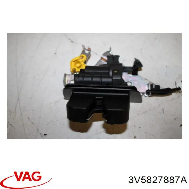 Мотор открытия замка багажника VAG 3V5827887A