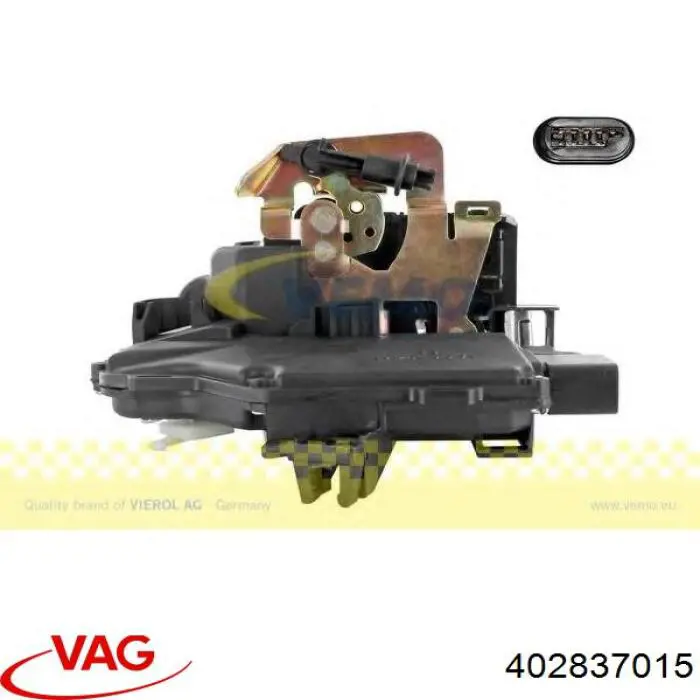 4B2837015G VAG Замок двери водителя