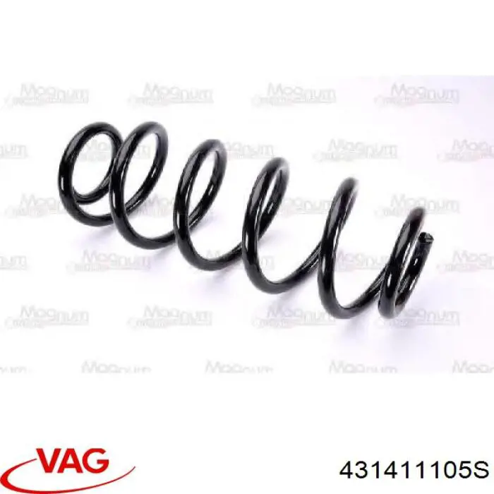 Пружина передняя VAG 431411105S