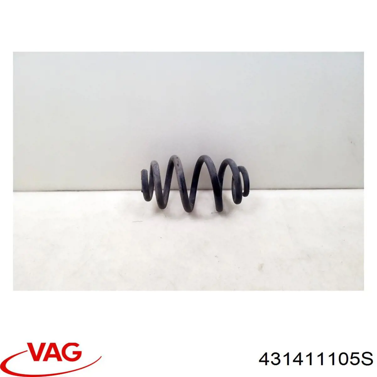 431411105S VAG Пружина передней подвески