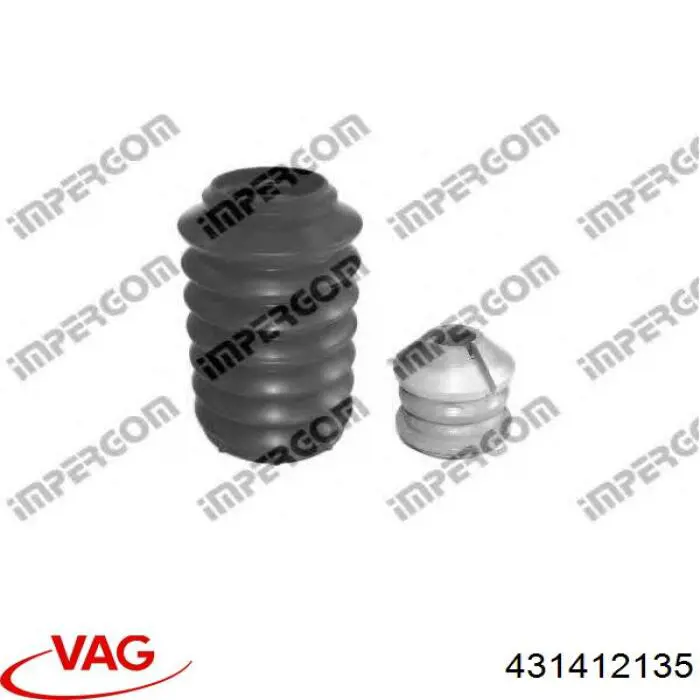Чехол амортизатора переднего VAG 431412135 цена, от 40.68 USD