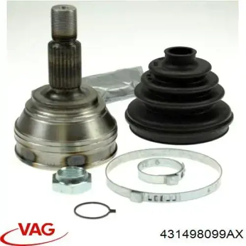 Купить 431498099AX VAG ШРУС наружный передний/задний