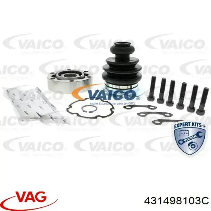 Шарнир угловых скоростей внутренний передний VAG 431498103C цена, от 30.22 USD