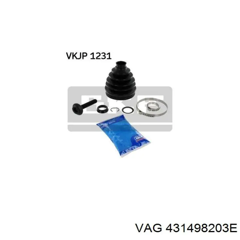 Чехол шруса VAG 431498203E цена, от 11.17 USD