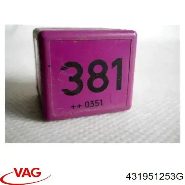 431951253G VAG Реле фар передних