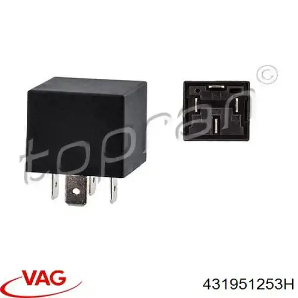 Купить 431951253H VAG Реле вентилятора