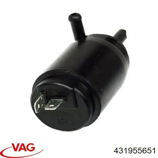 431955651 VAG насос-мотор омывателя стекла переднего