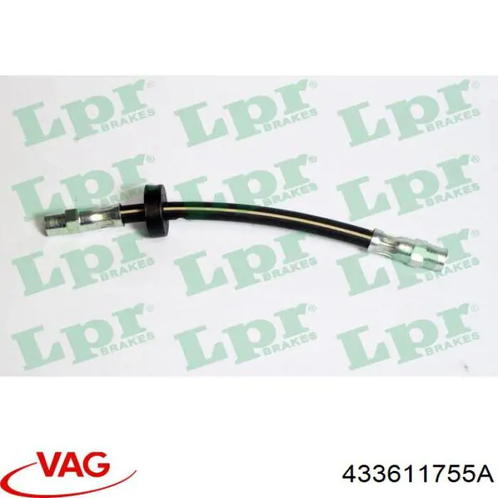 Тормозной шланг задний VAG 433611755A цена, от 4.27 USD