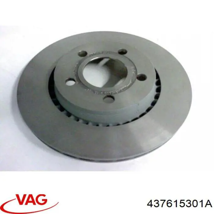 437615301A VAG диск тормозной передний