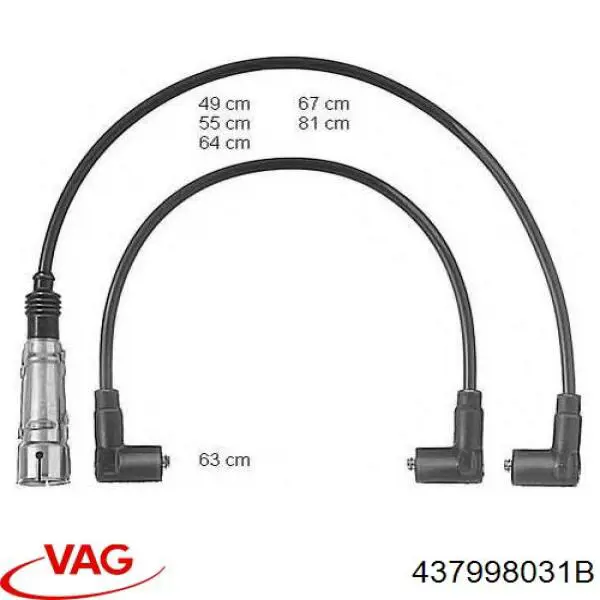 437998031B VAG Провода высоковольтные