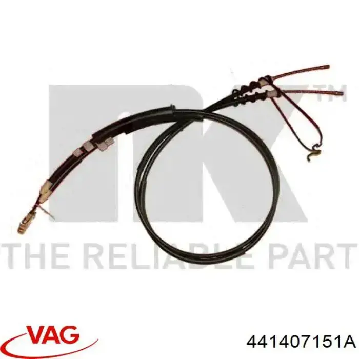 Купить 441407151A VAG Рычаг передней подвески левый