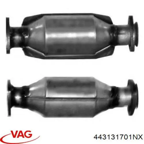 443131701NX VAG Конвертор-катализатор