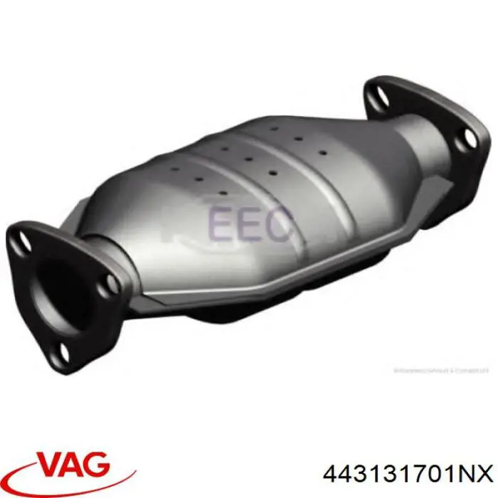 Каталитический нейтрализатор отработавших газов VAG 443131701NX цена, от 230.41 USD
