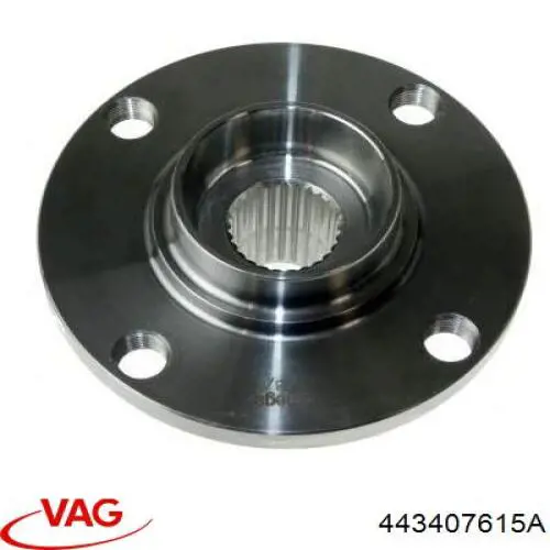 Купить 443407615A VAG Ступица переднего колеса