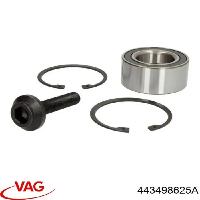 Купить 443498625A VAG Подшипник ступицы передней/задней