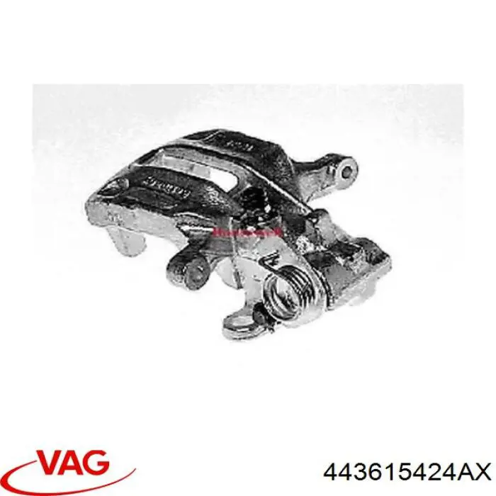 Купить 443615424AX VAG Суппорт тормозной передний правый