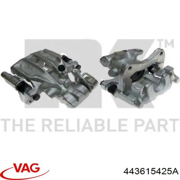 Скоба тормозного суппорта заднего VAG 443615425A цена, от 20.11 USD