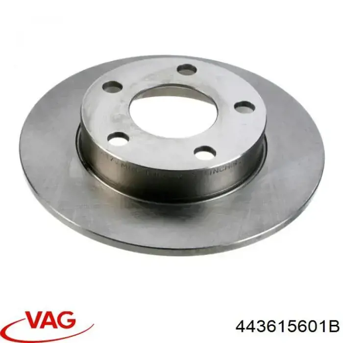 443615601B VAG диск тормозной задний