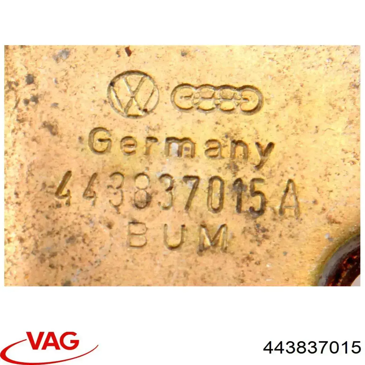Замок водительской двери 443837015 VAG