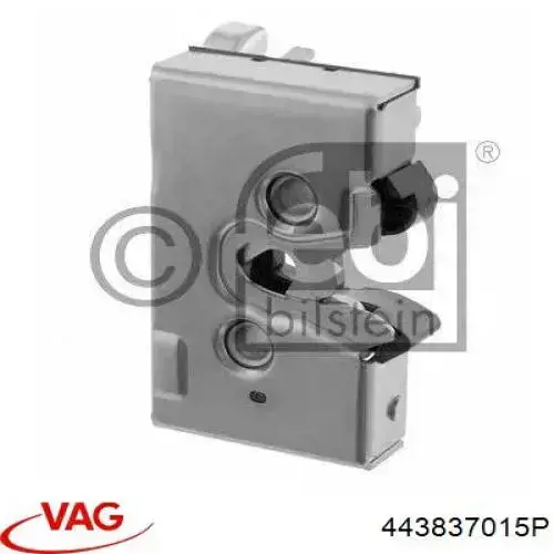 Купить 443837015F VAG Замок водительской двери
