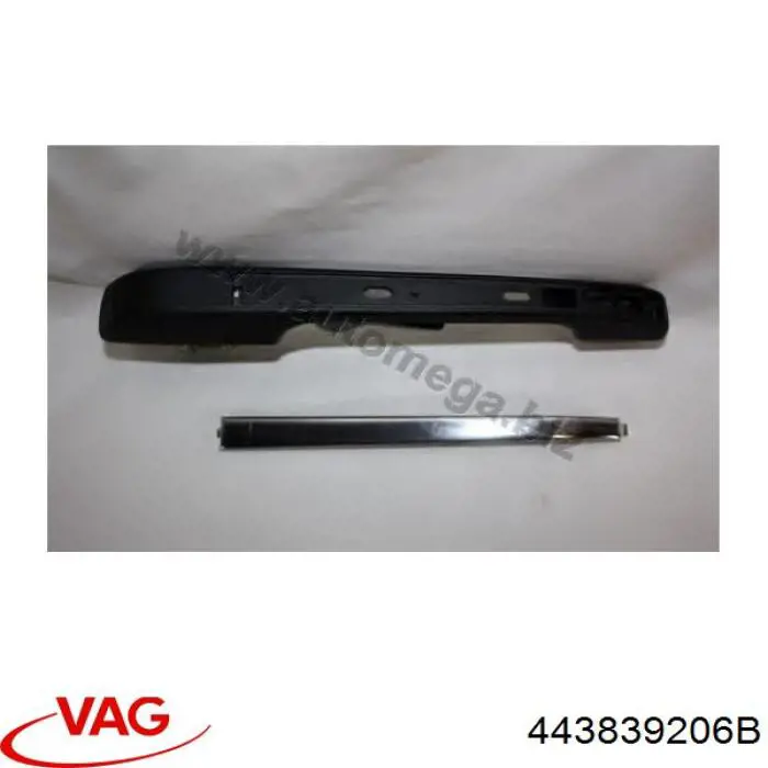 Ручка двери задней наружная правая VAG 443839206B цена, от 4.89 USD