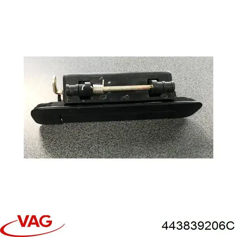 Ручка двери задней наружная правая VAG 443839206C цена, от 3.22 USD