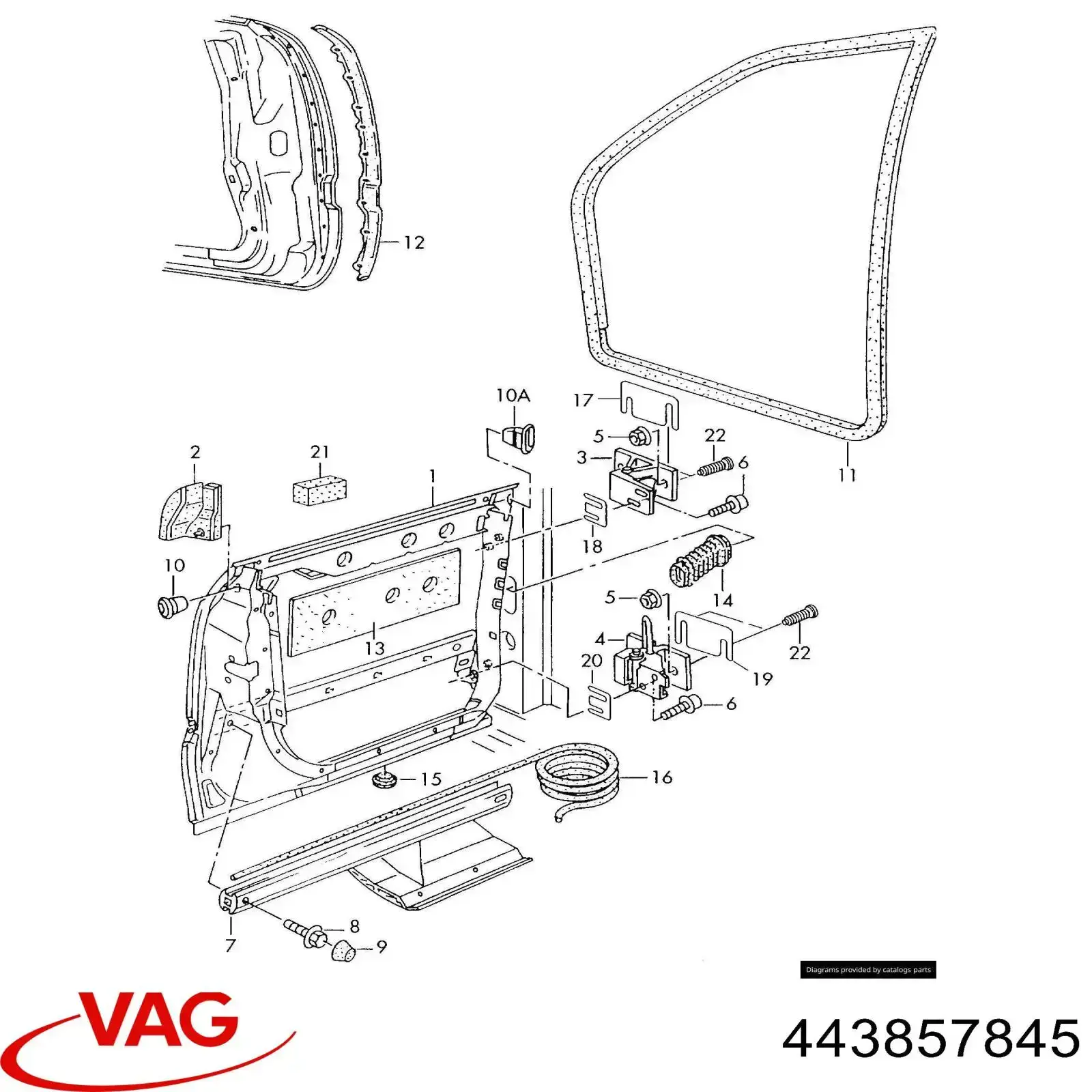Купить 443857845 VAG 